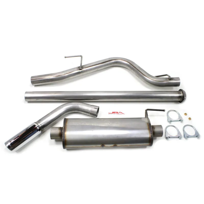 JBA 11-14 Ford F-150 All 2.7L/3.5L/5.0L 409SS Pass Side Single Exit Cat-Back Exhaust JBA 11-14 Ford F-150 All 2.7L/3.5L/5.0L 409SS Pass Side Single Exit Cat-Back Exhaust