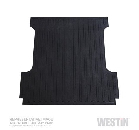 Westin 2017-2018 Ford F-250/350 (6.5ft bed) Truck Bed Mat - Black