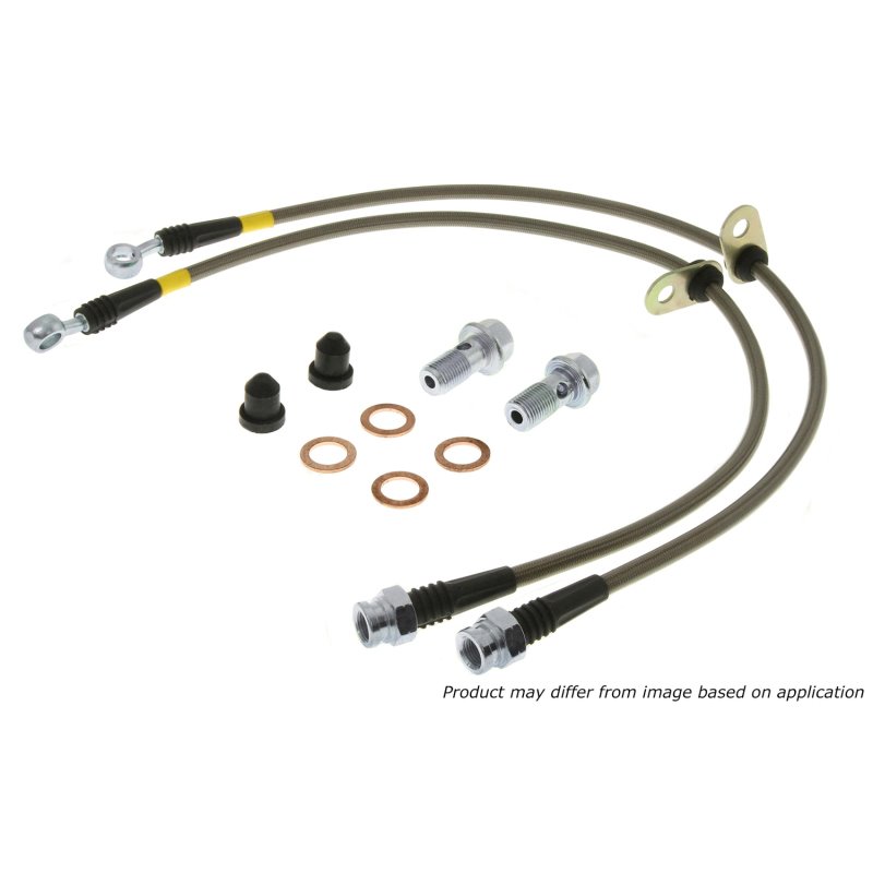 StopTech 01-05 Audi Allroad Quattro Stainless Steel Front Brake Lines