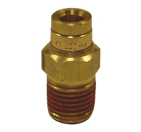Firestone Male Connector 1/2in. Push-Lock x 1/4in. NPT Air Fitting - 25 Pack (WR17603284)