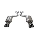 Corsa 2018+ Ford Mustang GT Fastback 5.0L 3in Sport Axle-Back Exhaust w/ 4in Black Tips