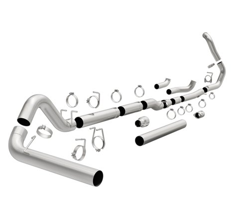 MagnaFlow Sys T/B 99-03 Ford F-250/F-350 7.3L 5in SS Single Exit Custom Builder Pipe Kit