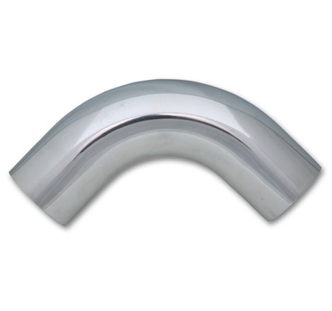 Vibrant 1in O.D. Universal Aluminum Tubing (90 Degree Bend) - Polished