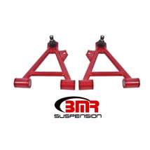 BMR 94-04 Mustang Lower Non-Adj. A-Arms (Coilover Only) w/ STD. Ball Joint (Poly) - Red