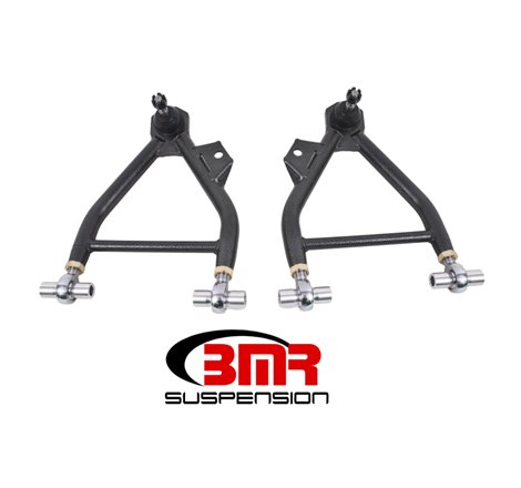 BMR 94-04 Mustang Lower A-Arm (Coilover Only) w/ Adj. Rod End and STD. Ball Joint - Black Hammertone
