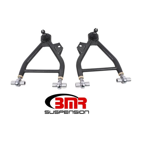 BMR 94-04 Mustang Lower A-Arm (Coilover Only) w/ Adj. Rod End and STD. Ball Joint - Black Hammertone