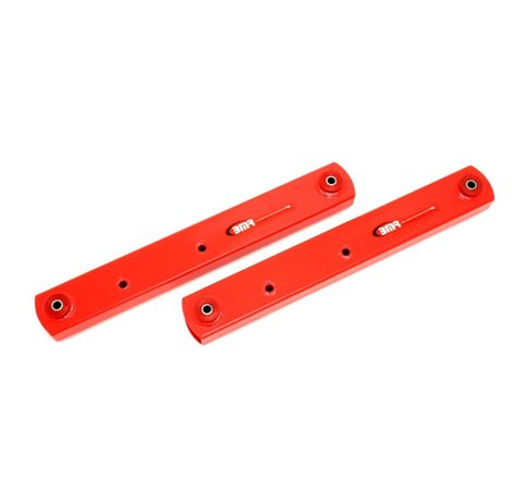BMR 78-87 G-Body Non-Adj. Boxed Lower Control Arms (Polyurethane) - Red