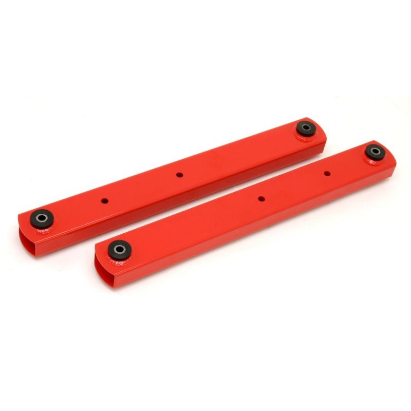 BMR 64-72 A-Body Non-Adj. Boxed Lower Control Arms (Polyurethane) - Red
