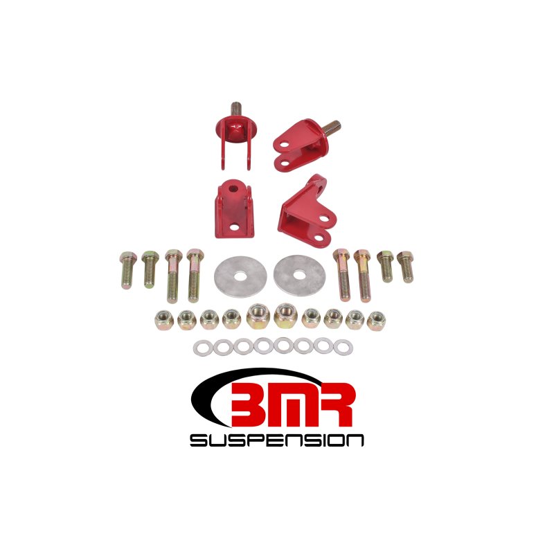BMR 79-04 Fox Mustang Rear Coilover Conversion Kit w/o Control Arm Bracket - Red