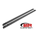 BMR 15-17 S550 Mustang Super Low Profile Chassis Jacking Rails - Black Hammertone