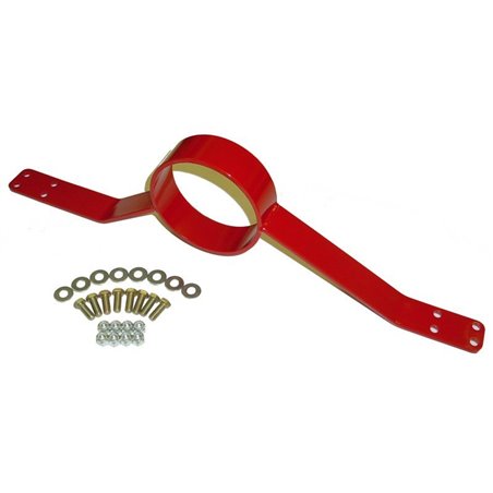 BMR 79-03 Fox Mustang Driveshaft Safety Loop - Red