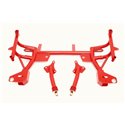 BMR 93-02 F-Body K-Member w/ Turbo SBC/BBC Motor Mounts and Pinto Mounts - Red