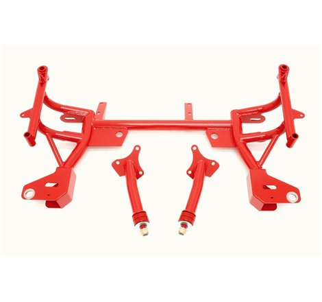 BMR 93-02 F-Body K-Member w/ Turbo SBC/BBC Motor Mounts and Pinto Mounts - Red