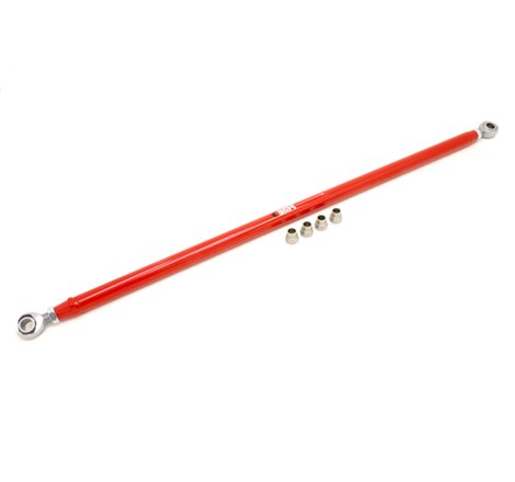 BMR 05-14 S197 Mustang Chrome Moly Panhard Rod w/ Double Adj. Rod Ends - Red