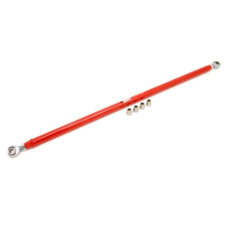 BMR 05-14 S197 Mustang Chrome Moly Panhard Rod w/ Double Adj. Rod Ends - Red