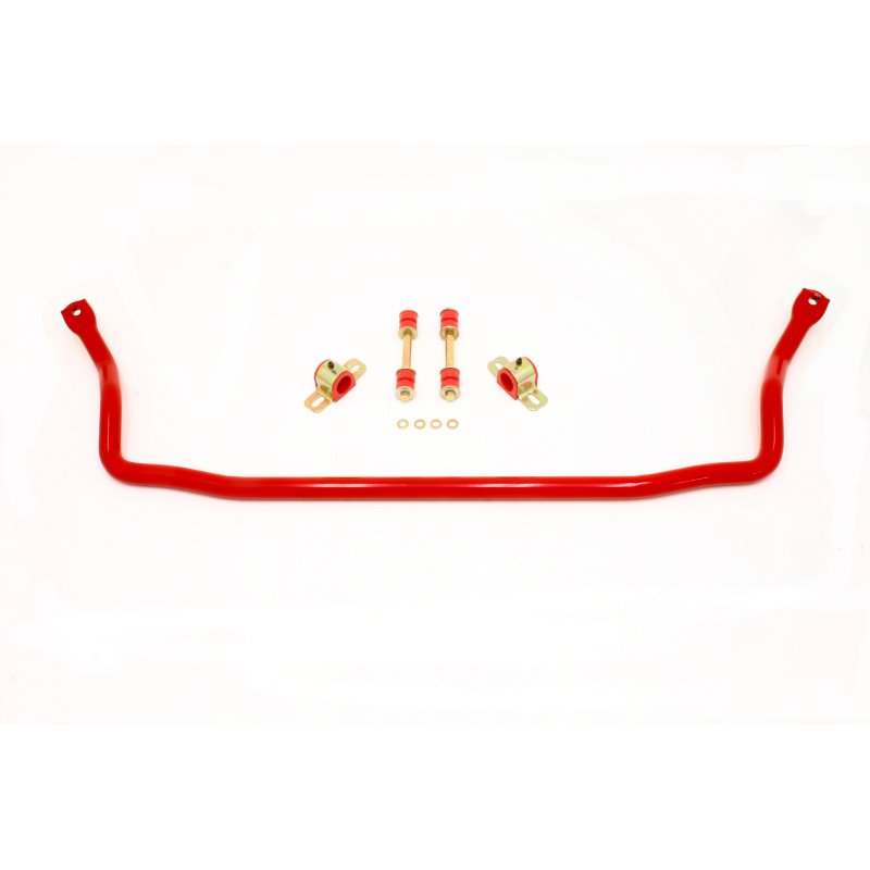 BMR 70-81 2nd Gen F-Body Front Solid 1.25in Sway Bar Kit w/ Bushings - Red