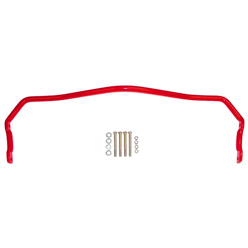 BMR 64-72 A-Body Rear Solid 1.0in Sway Bar Kit - Red
