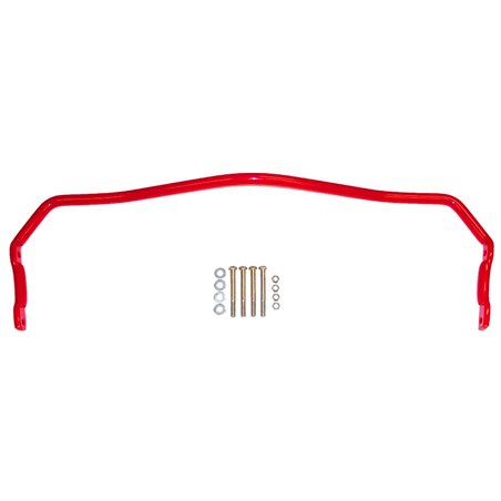 BMR 64-72 A-Body Rear Solid 1.0in Sway Bar Kit - Red