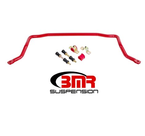 BMR 78-87 G-Body Front Solid 1.25in Sway Bar Kit w/ Bushings - Red