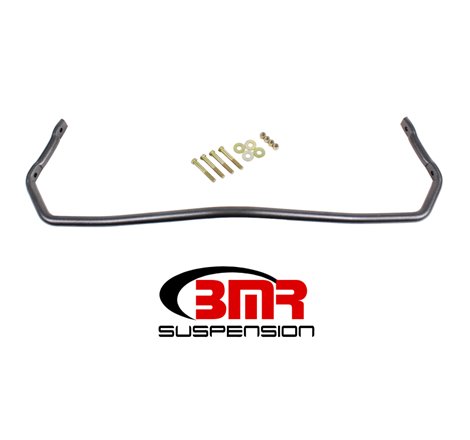 BMR 78-87 G-Body Rear Solid 1.0in Sway Bar Kit - Black Hammertone