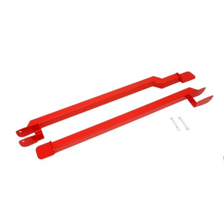 BMR 93-02 F-Body Non-Convertible Weld-On Boxed Subframe Connectors - Red