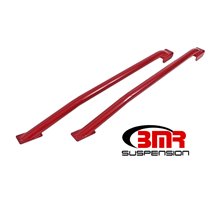 BMR 79-04 Fox Mustang Hardtop Only Weld-On Boxed STD. Subframe Connectors - Red