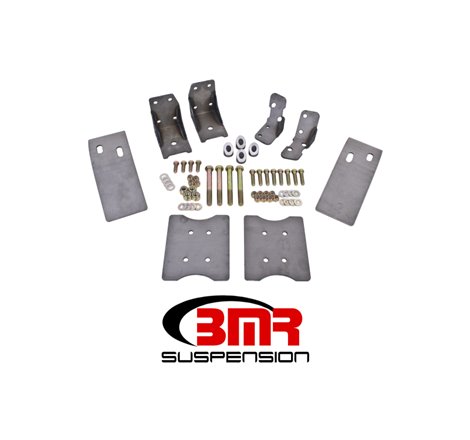 BMR 79-04 Fox Mustang Torque Box Reinforcement Plate Kit (TBR002 And TBR003) - Natural