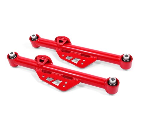 BMR 99-04 Mustang Non-Adj. Lower Control Arms w/ Spherical Bearings - Red
