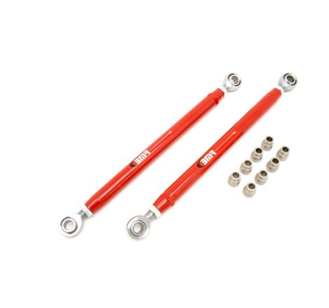 BMR 05-14 S197 Mustang Double Adj. Lower Control Arms w/ Heavy Duty Rod Ends - Red