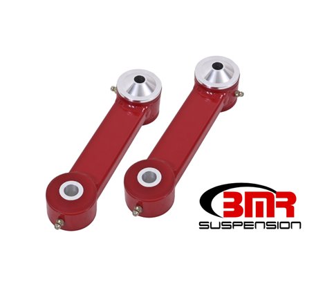 BMR 15-17 S550 Mustang Rear Lower Control Arms Vertical Link (Polyurethane) - Red