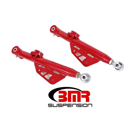 BMR 99-04 Mustang Single Adj. Lower Control Arms / Rod End (Polyurethane) - Red