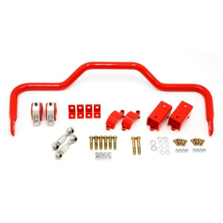 BMR 64-72 A-Body w/ 3.25in Axles Rear Solid 1.375in Xtreme Anti-Roll Bar Kit - Red