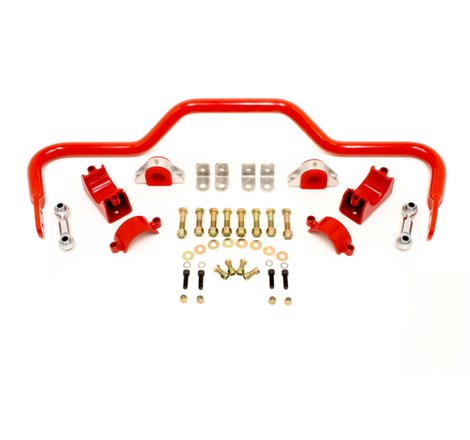 BMR 78-87 G-Body w/ 3in Axles Rear Solid 1.375in Xtreme Anti-Roll Bar Kit - Red
