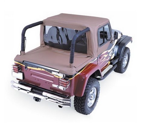 Rampage 1992-1995 Jeep Wrangler(YJ) Cab Soft Top And Tonneau Cover - Spice Denim
