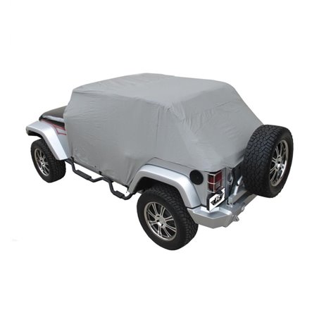 Rampage 2007-2018 Jeep Wrangler(JK) Unlimited Cab Cover With Door Flaps - Grey