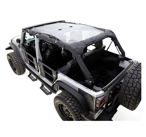 Rampage 2007-2018 Jeep Wrangler(JK) Unlimited California Extended Brief - Black