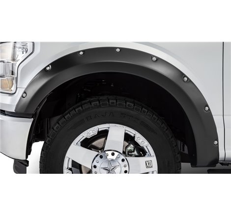 Stampede 2015-2017 Ford F-150 67.1/78.9/97.6in Bed Ruff Riderz Fender Flares 4pc Smooth