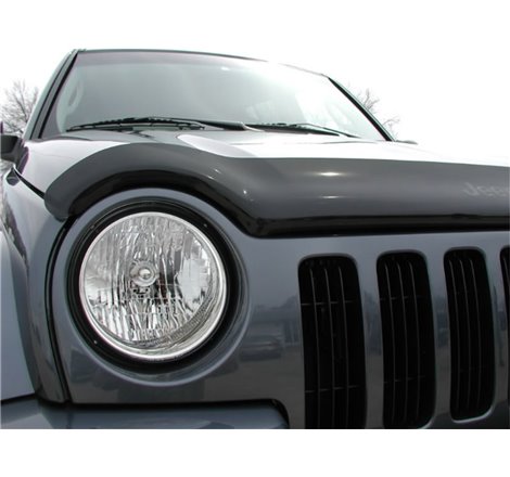 Stampede 2002-2007 Jeep Liberty Excludes Renegade Model Vigilante Premium Hood Protector - Smoke