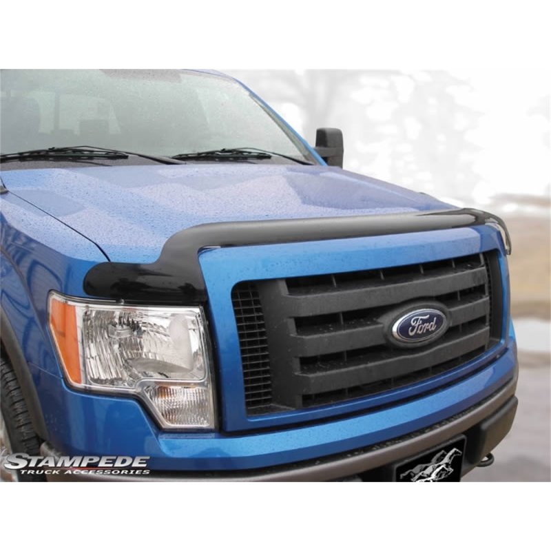 Stampede 2009-2014 Ford F-150 Excludes Raptor Model Vigilante Premium Hood Protector - Smoke