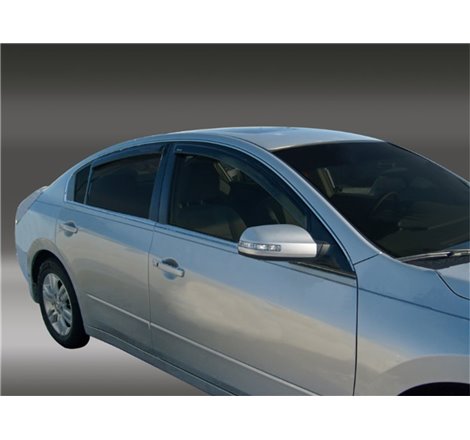 Stampede 2007-2012 Nissan Altima Sedan Tape-Onz Sidewind Deflector 4pc - Smoke