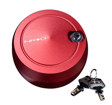 NRG Quick Lock V2 w/Free Spin - Red (Will Not Work w/Thin Version QR or Quick Tilt System)