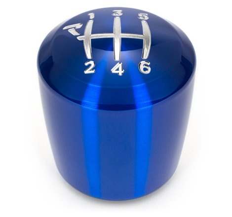 Raceseng Ashiko Shift Knob (Gate 1 Engraving) M12x1.5mm Adapter - Blue Translucent