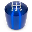 Raceseng Ashiko Shift Knob (Gate 4 Engraving) Mini R50 / R52 / R53 Adapter - Blue Translucent