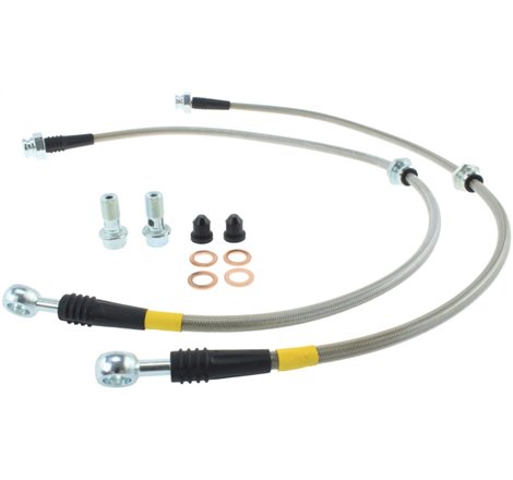 StopTech 03-08 Infiniti FX35/FX45/FX50 Stainless Steel Front Brake Lines