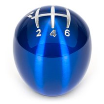 Raceseng Slammer Shift Knob (Gate 1 Engraving) Mini R55-R60 / F54-F57 Adapter - Blue Translucent
