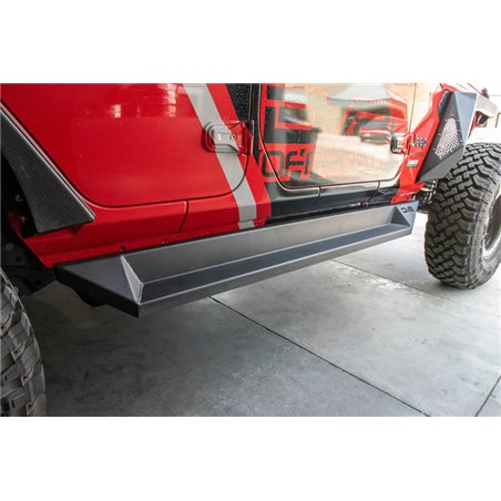 DV8 Offroad 2018+ Jeep Wrangler JL Plated Side Step Slider