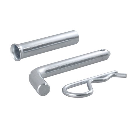 Curt 1/2in Hitch Pin w/5/8in Adapter (1-1/4in or 2in Receiver Zinc Packaged)