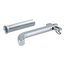 Curt 1/2in Swivel Hitch Pin w/5/8in Adapter (1-1/4in or 2in Receiver Zinc Packaged)