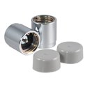Curt 1.78in Bearing Protectors & Covers (2-Pack)
