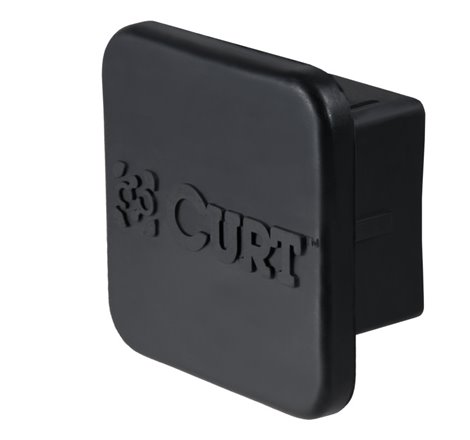 Curt 2in Rubber Hitch Tube Cover (Packaged)